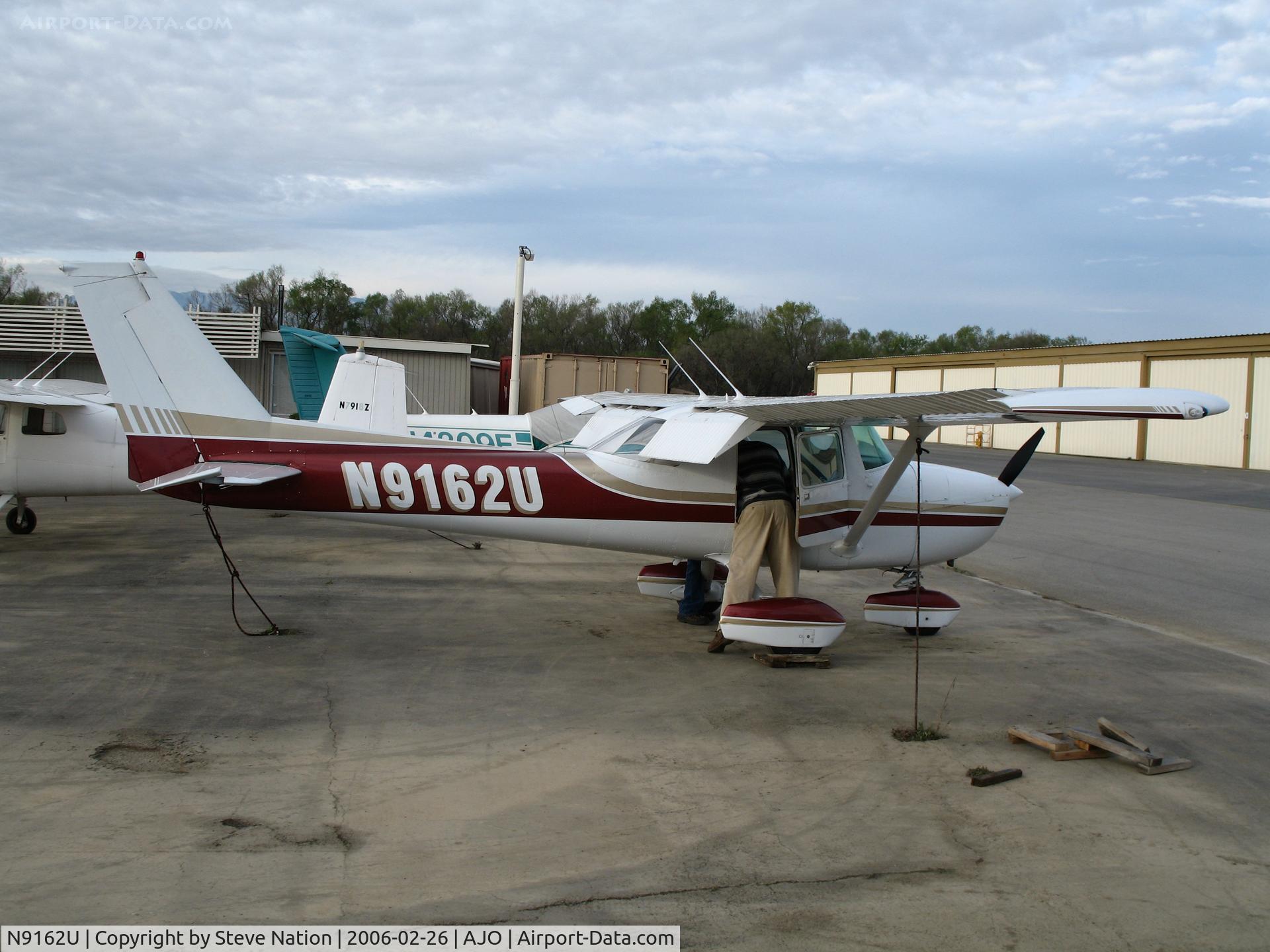 N9162U, 1976 Cessna 150M C/N 15078113, 1976 Cessna 150M @ Corona Municipal Airport, CA