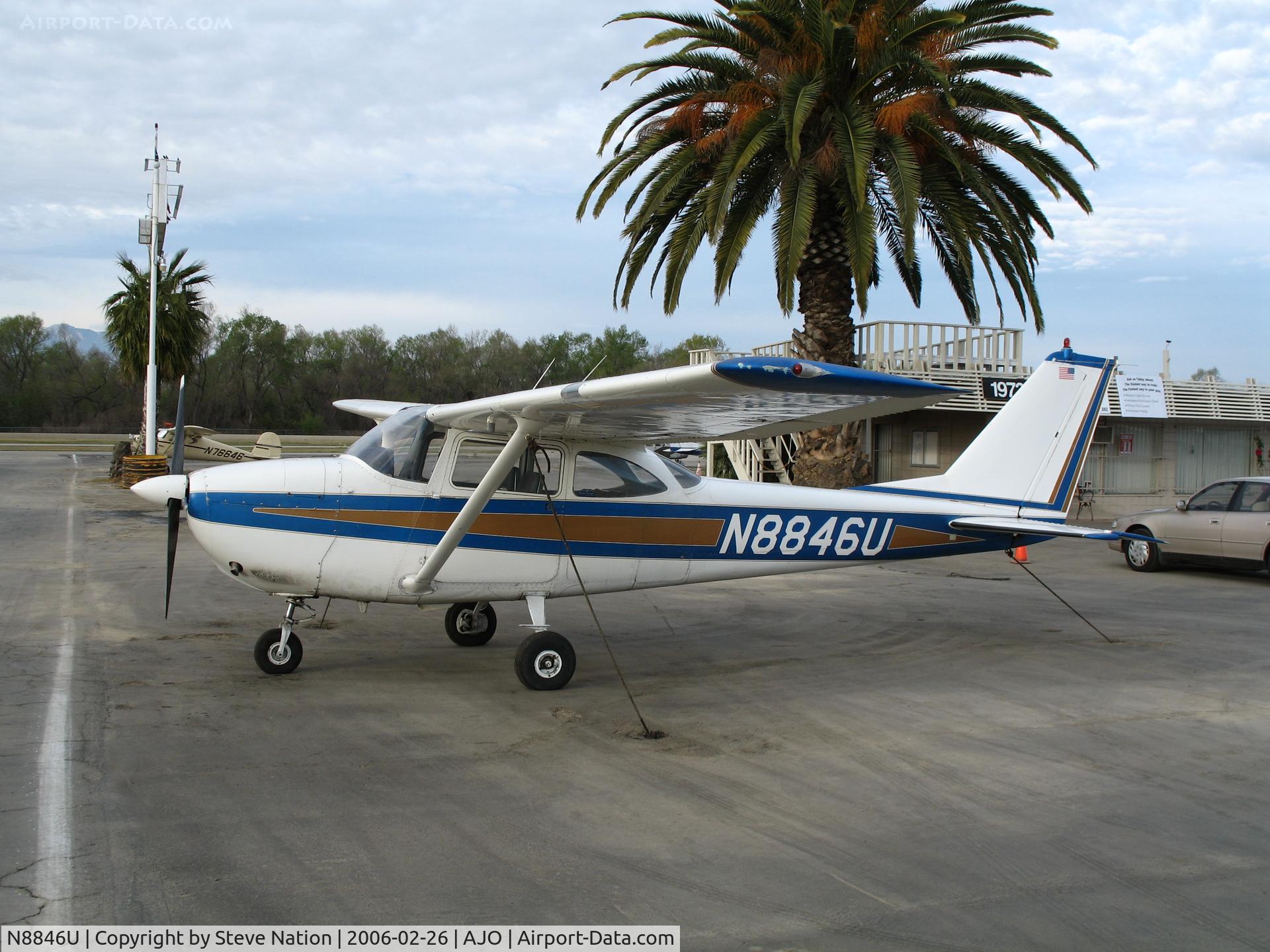 N8846U, 1965 Cessna 172F C/N 17252758, 1965 Cessna 172F @ Corona Municipal Airport, CA