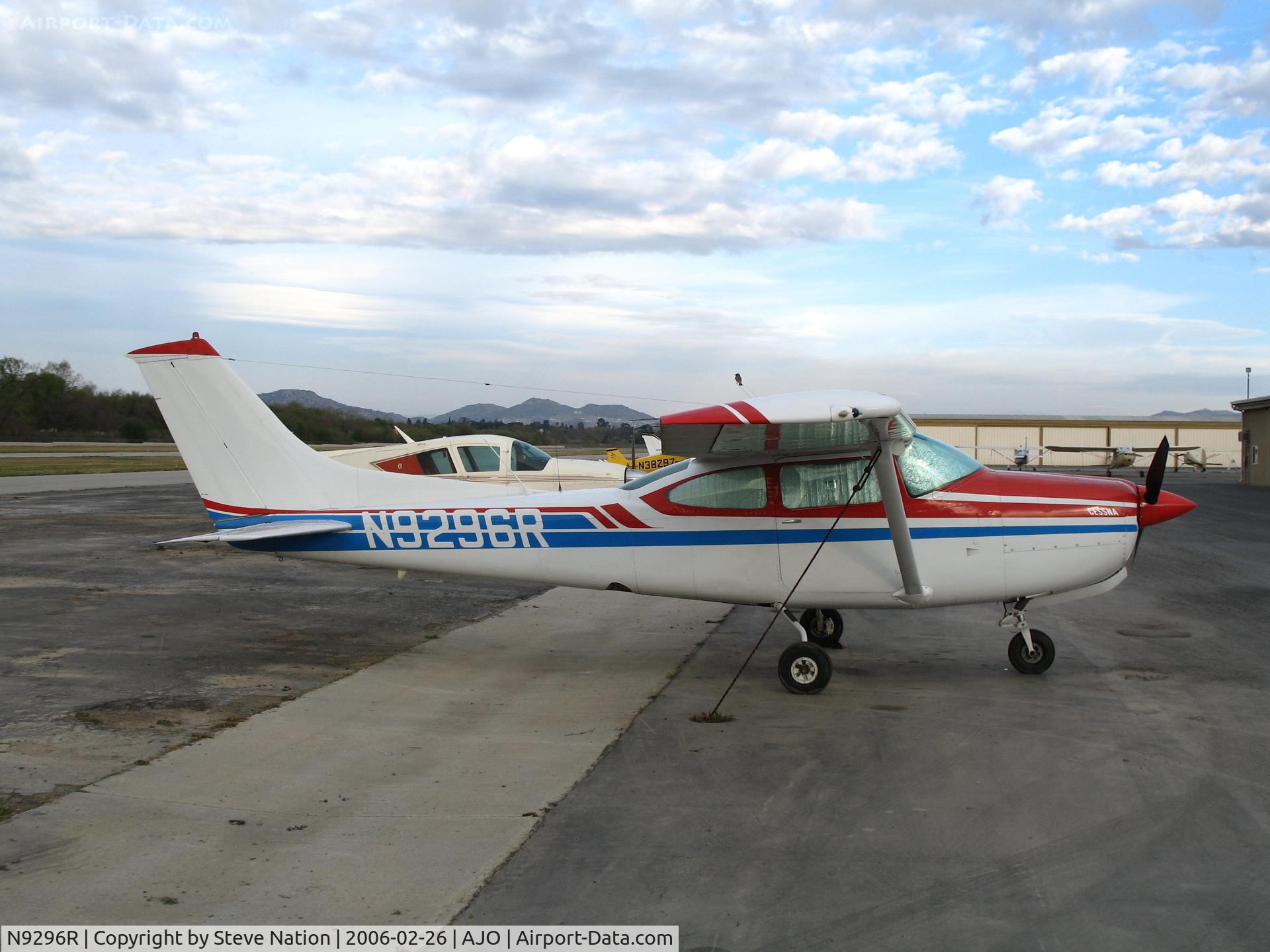 N9296R, 1978 Cessna R182 Skylane RG C/N R18200683, 1978 Cessna R182 @ Corona Municipal Airport, CA