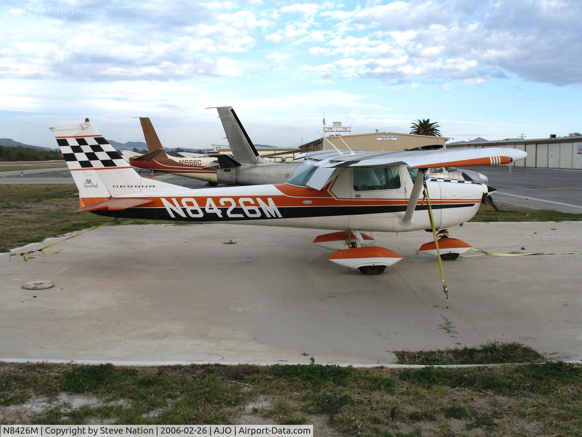 N8426M, 1969 Cessna A150K Aerobat C/N A15000126, Aerobatic 1969 Cessna A150K @ Corona Municipal Airport, CA
