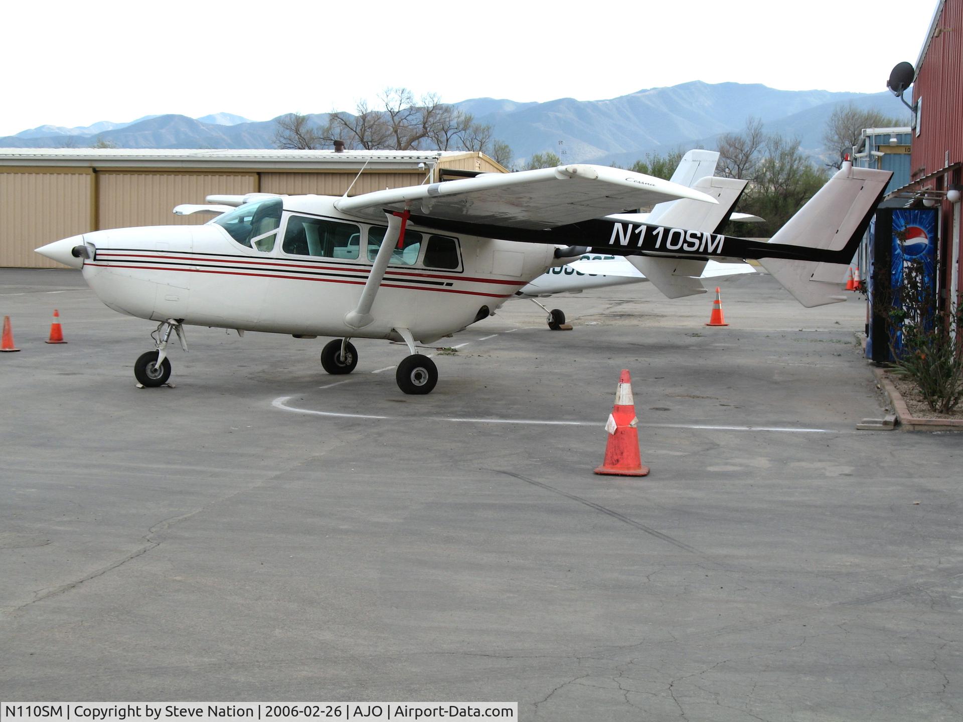 N110SM, 1964 Cessna 337 Super Skymaster C/N 337-0023, 1964 Cessna 337 @ Corona Municipal Airport, CA