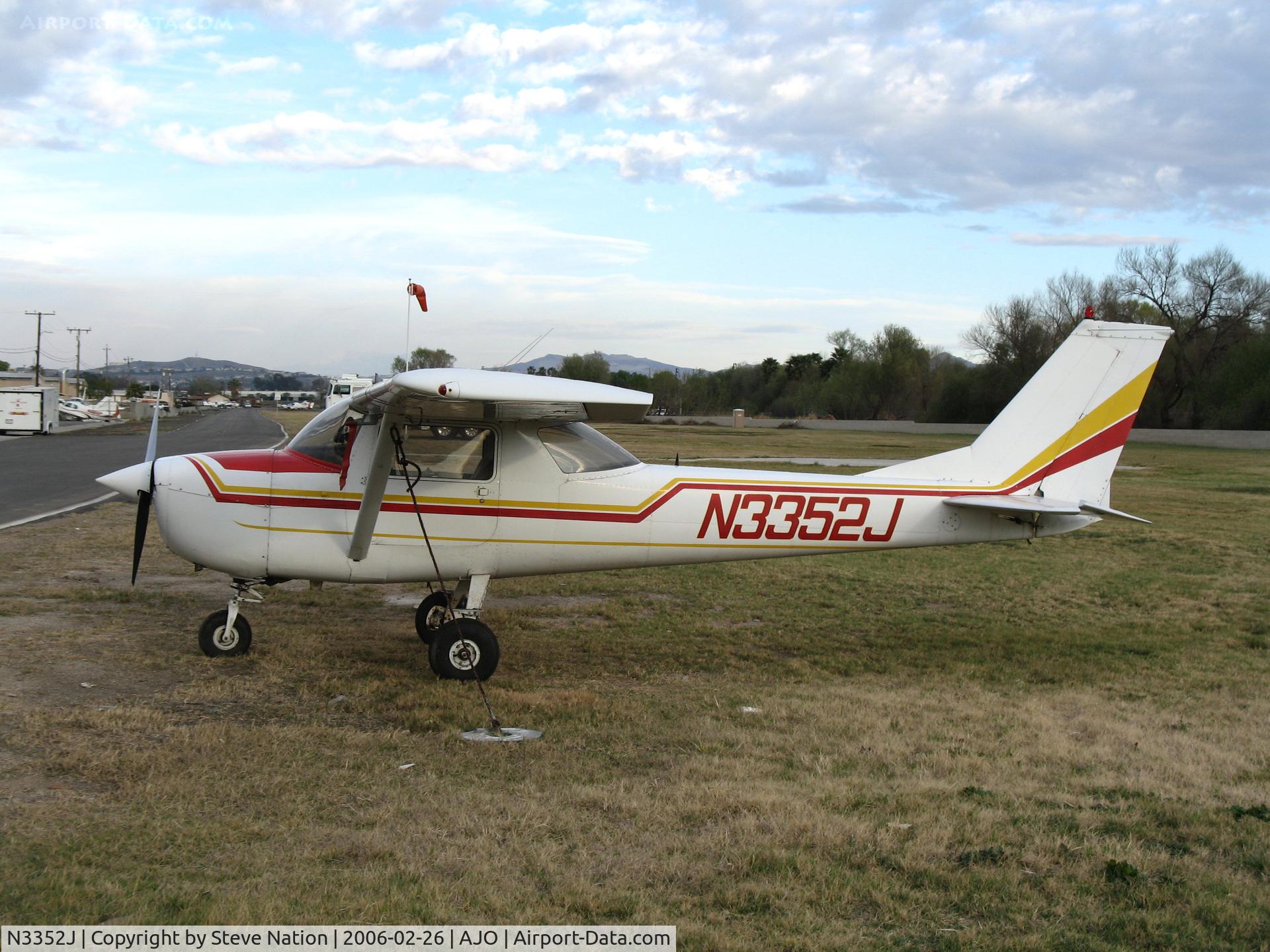 N3352J, 1967 Cessna 150G C/N 15066052, 1967 Cessna 150G @ Corona Municipal Airport, CA