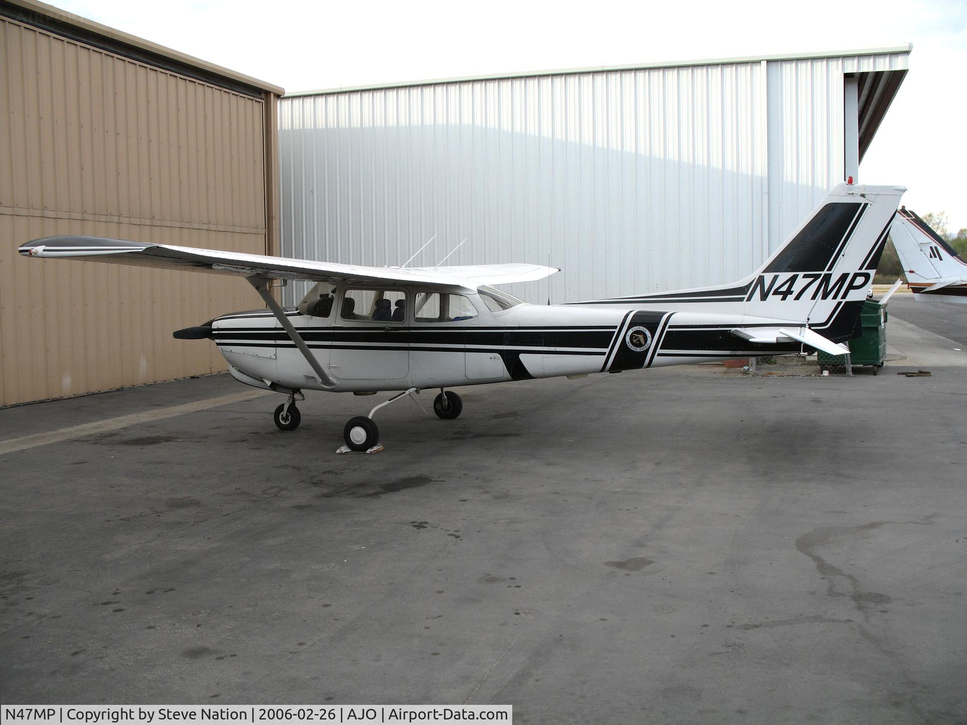 N47MP, 1983 Cessna 172RG Cutlass RG C/N 172RG1137, 1983 Cessna 172RG painted as Florida Marine Patrol @ Corona Municipal Airport, CA