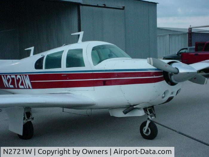 N2721W, 1966 Mooney M20E C/N 1028, 1966 Mooney M-20