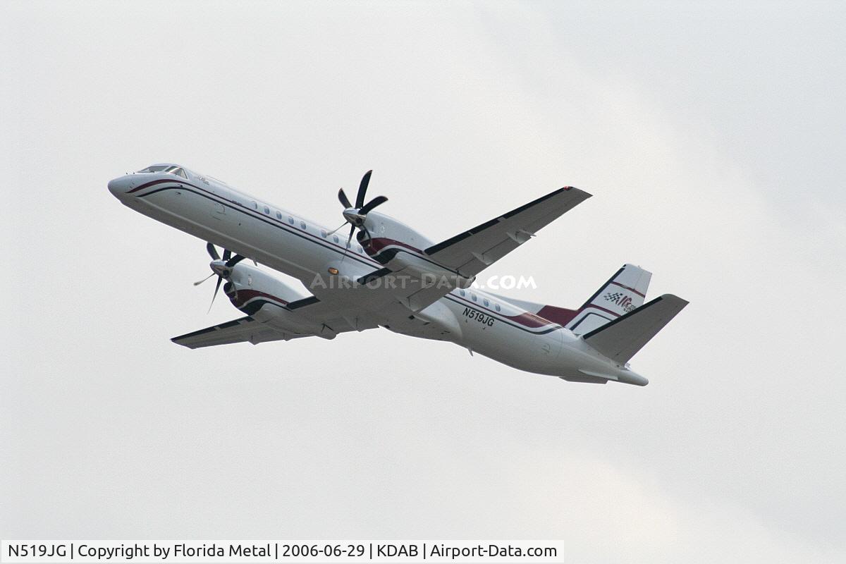 N519JG, 1995 Saab 2000 C/N 2000-017, This aircraft belongs to Joe Gibbs NASCAR Racing