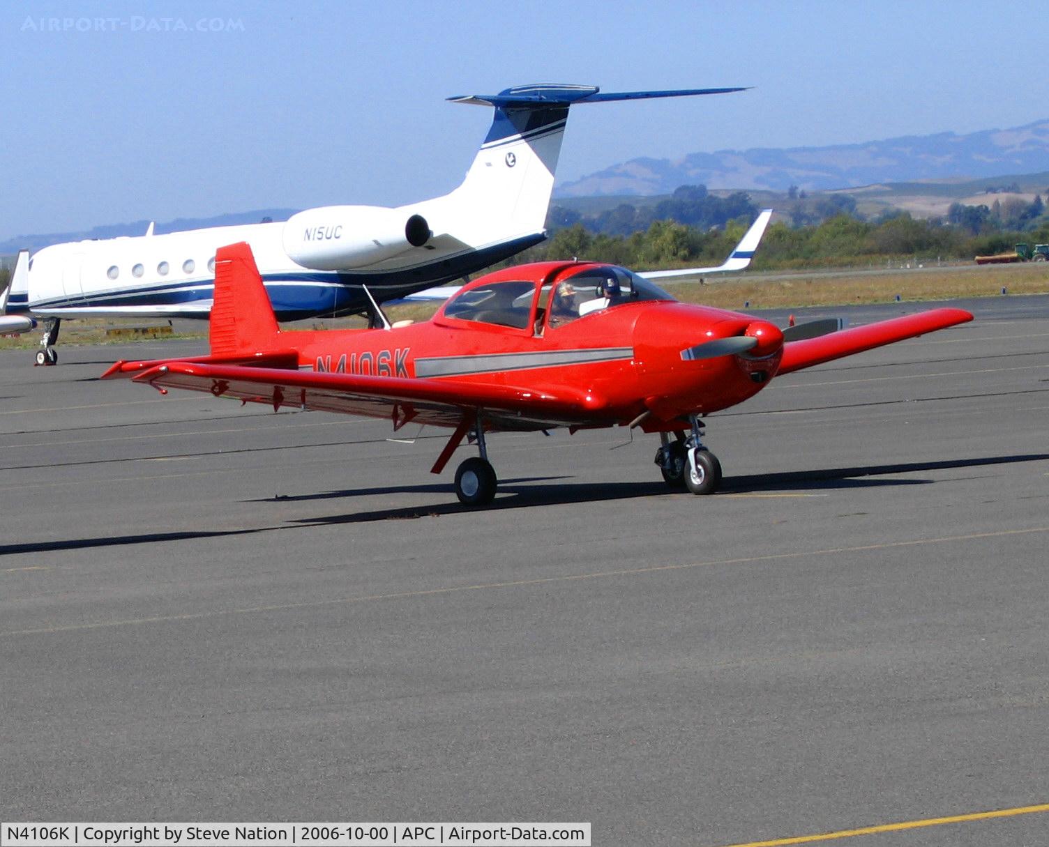 N4106K, 1947 North American Navion (NA-145) C/N NAV-4-1106, Beautiful 1947 Navion A @ Napa County Airport, CA
