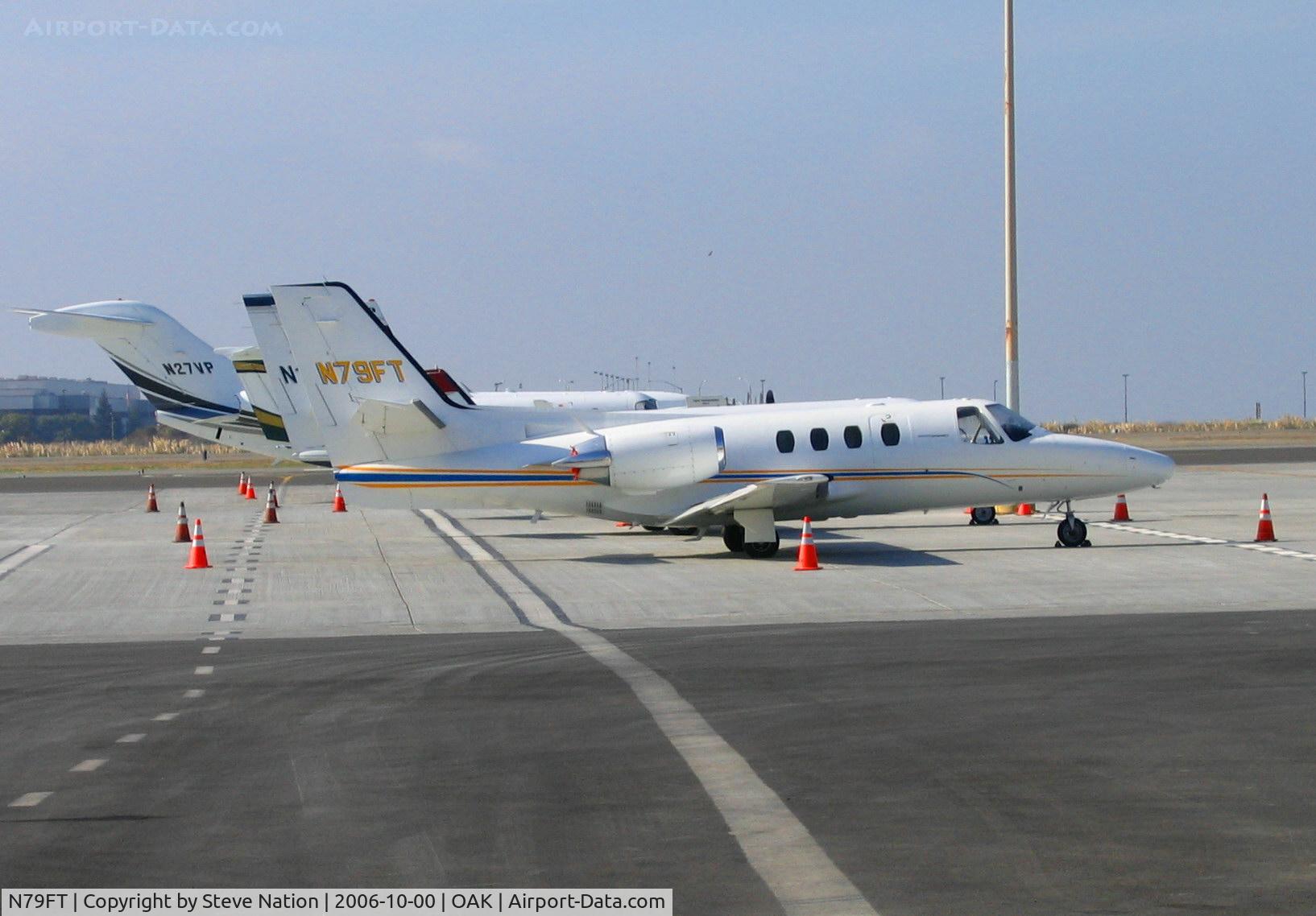 N79FT, 1978 Cessna 501 Citation I/SP C/N 501-0079, WE Aviation 1978 Cessna 501 @ Oakland International Airport, CA