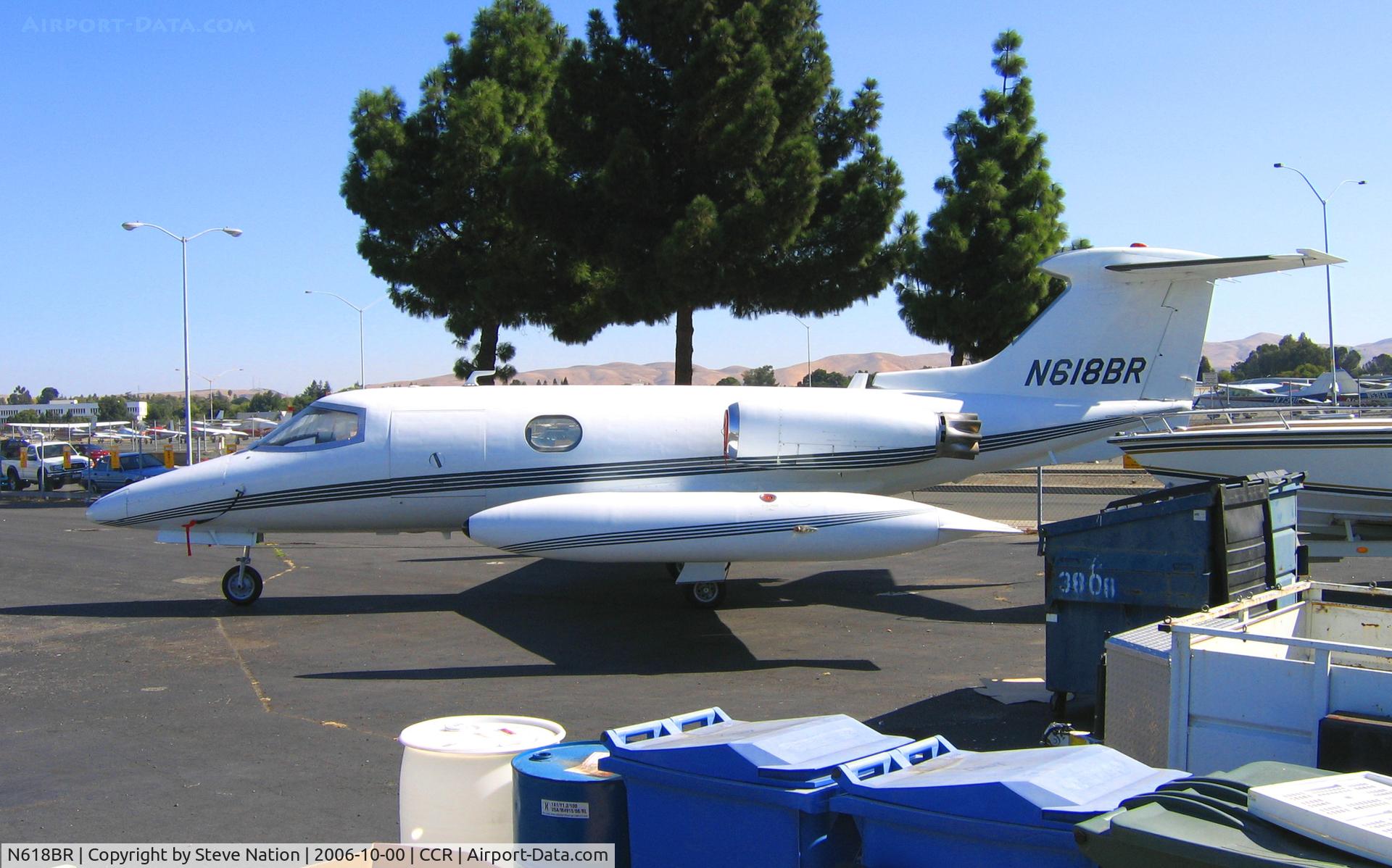 N618BR, 1968 Learjet Inc 23 C/N 23-082A, 1968 Learjet 23 @ Buchanan Field (Concord), CA