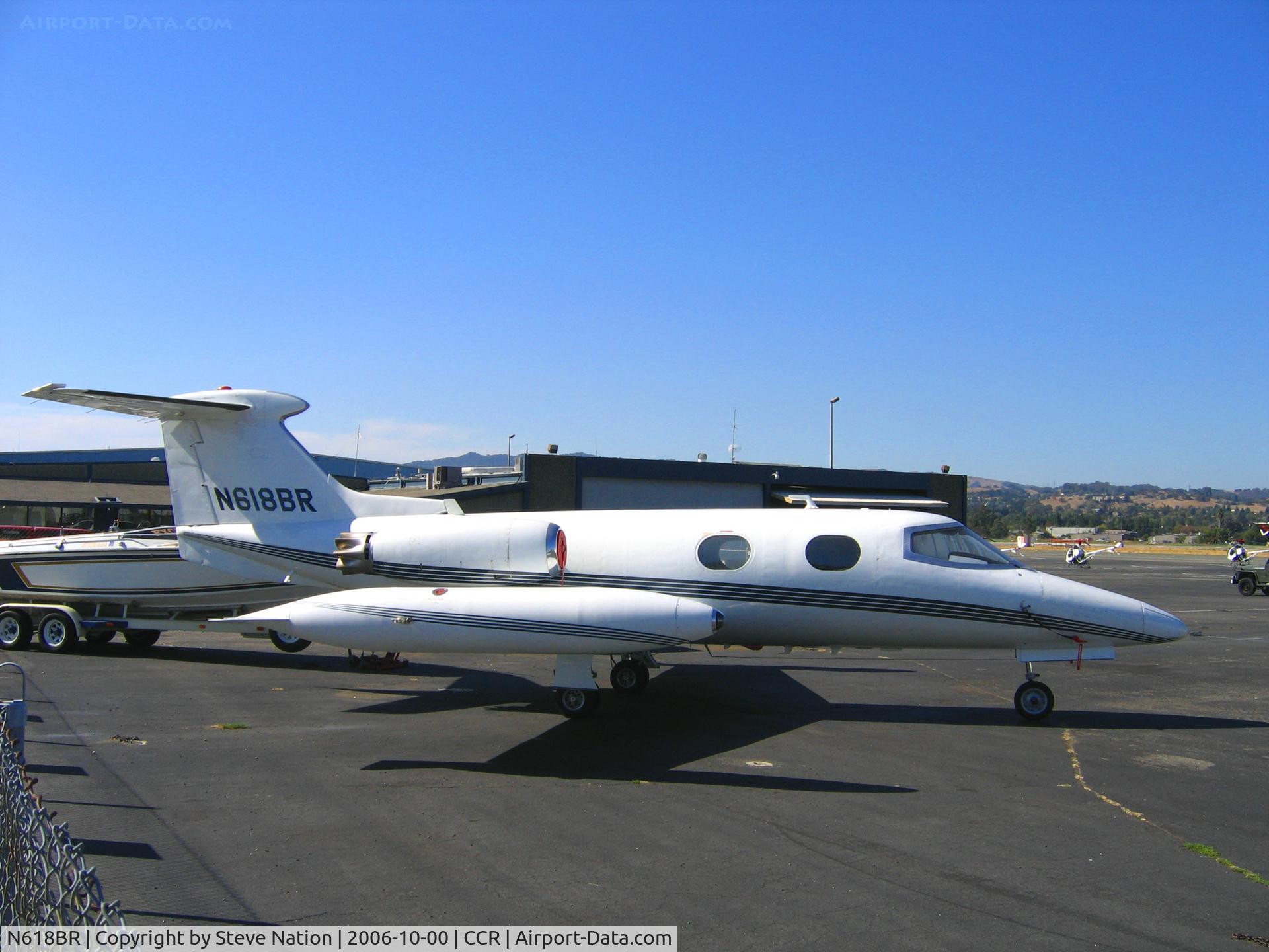 N618BR, 1968 Learjet Inc 23 C/N 23-082A, 1968 Learjet 23 @ Buchanan Field (Concord), CA