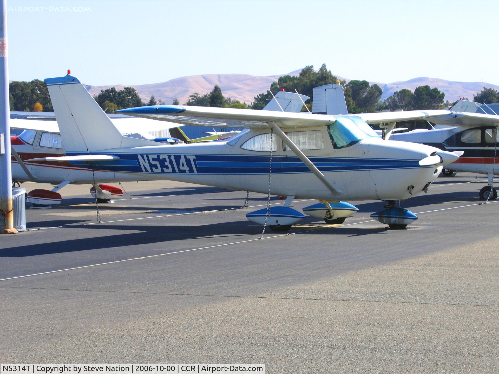 N5314T, 1964 Cessna 172E C/N 17251214, 1964 Cessna 172E  @ Buchanan Field (Concord), CA