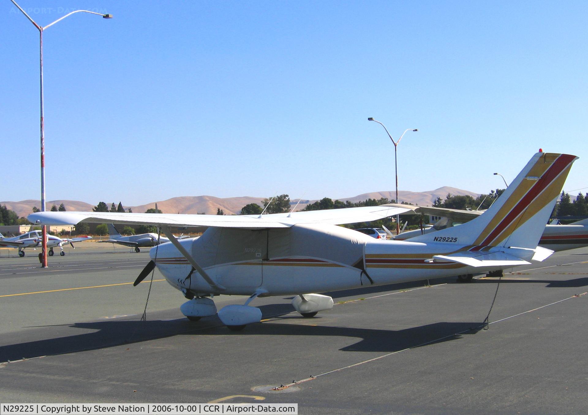 N29225, 1968 Cessna TU206C Turbo Super Skywagon C/N U206-1177, 1968 Cessna TU206C with cockpit covered @ Buchanan Field (Concord), CA