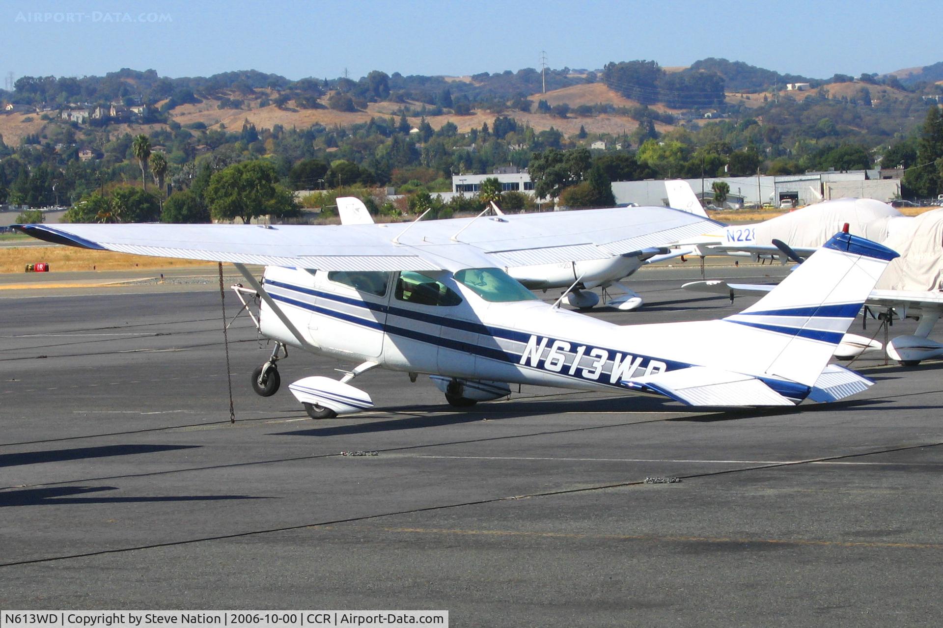 N613WD, 1969 Cessna 182M Skylane C/N 18259805, Western Air Logistics 1969 Cessna 182M sans engine @ Buchanan Field (Concord), CA