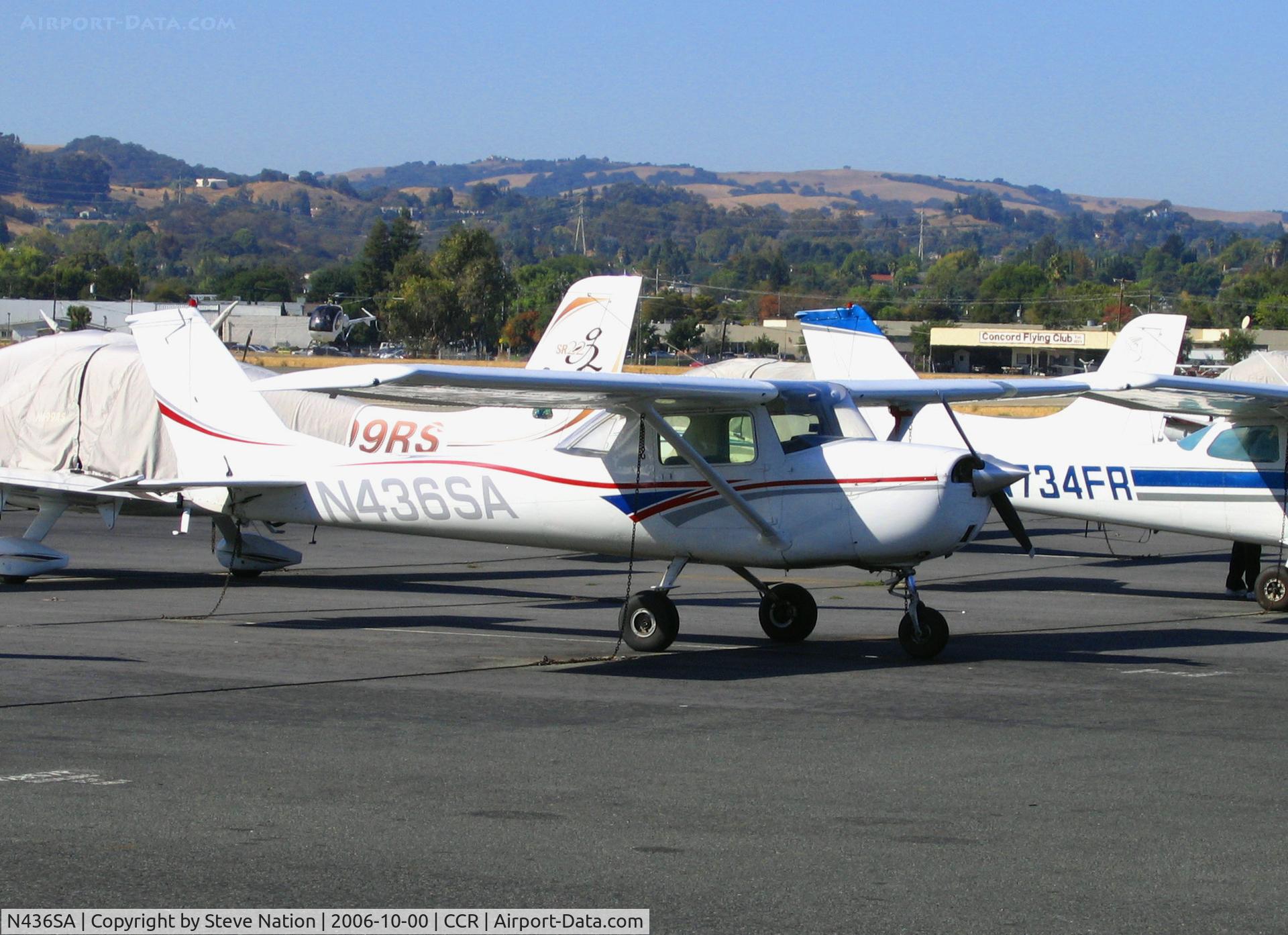 N436SA, 1967 Cessna 150H C/N 15067549, FJC Enterprises 1967 Cessna 150H @ Buchanan Field (Concord), CA