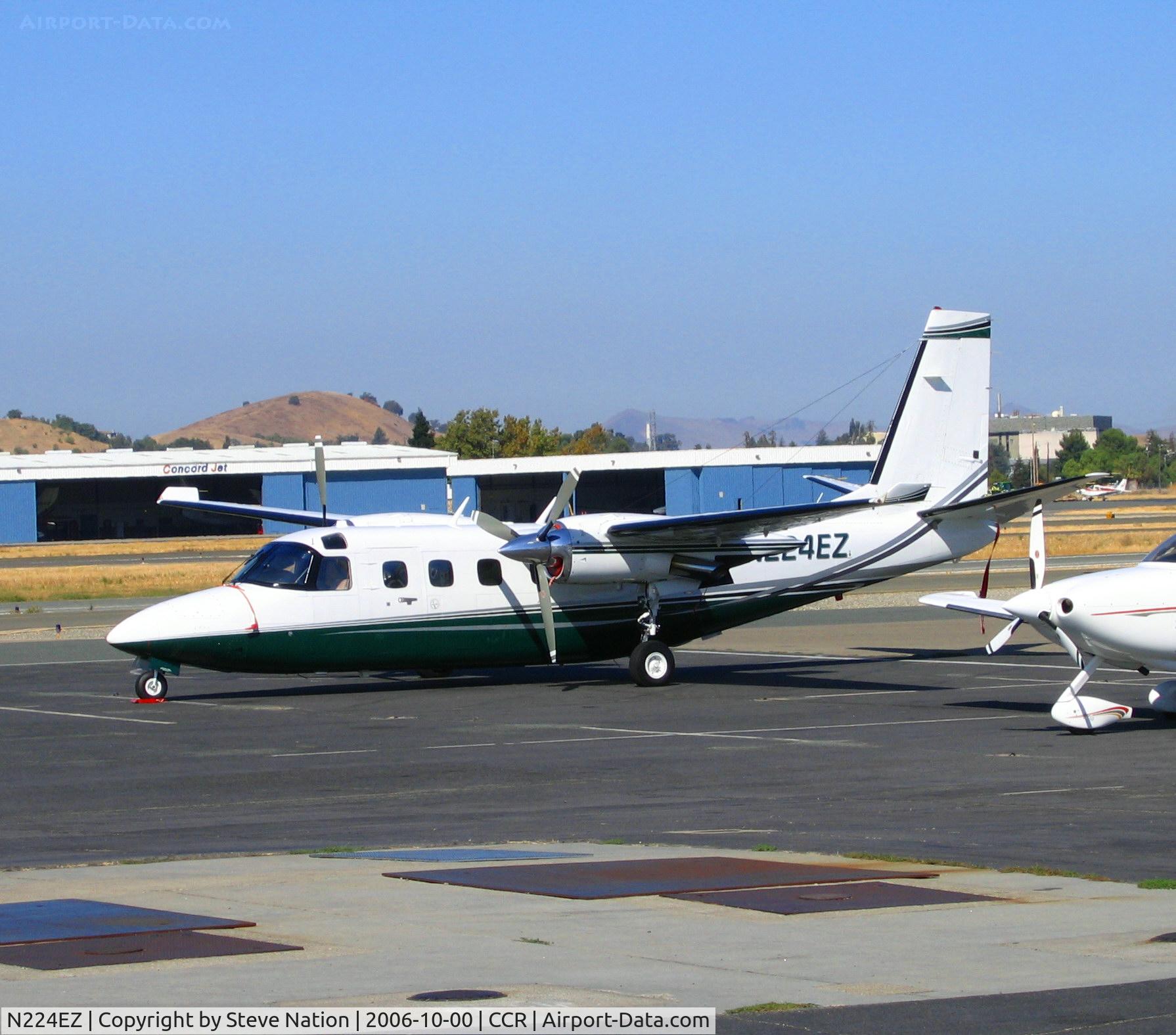 N224EZ, 1985 Gulfstream Aerospace 695B C/N 96206, Marjo Ventures 1985 Gulfstream Aerospace 695B @ Buchanan Field (Concord), CA