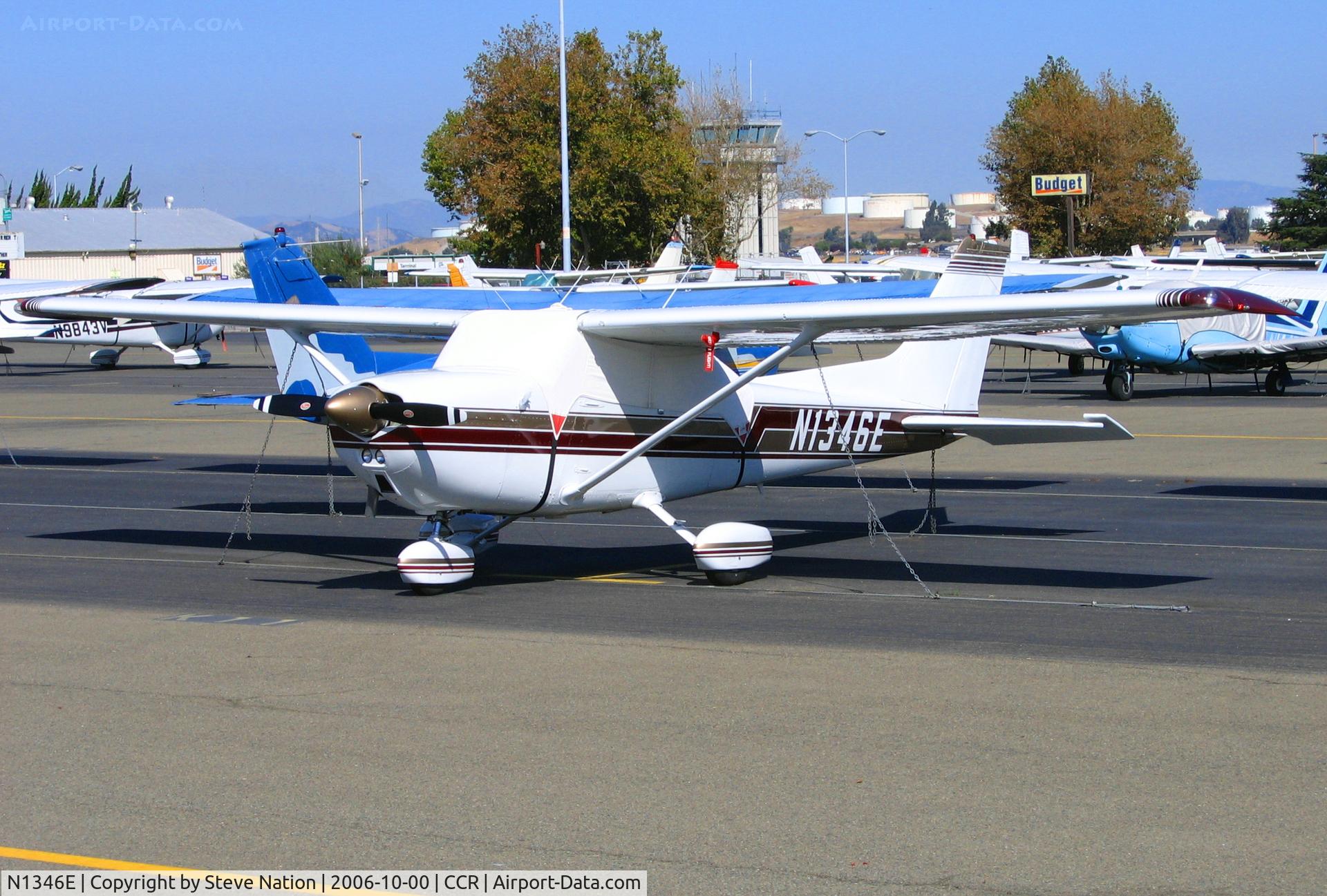 N1346E, 1978 Cessna 172N C/N 17270964, 1978 Cessna 172N with cockpit covered @ Buchanan Field (Concord), CA