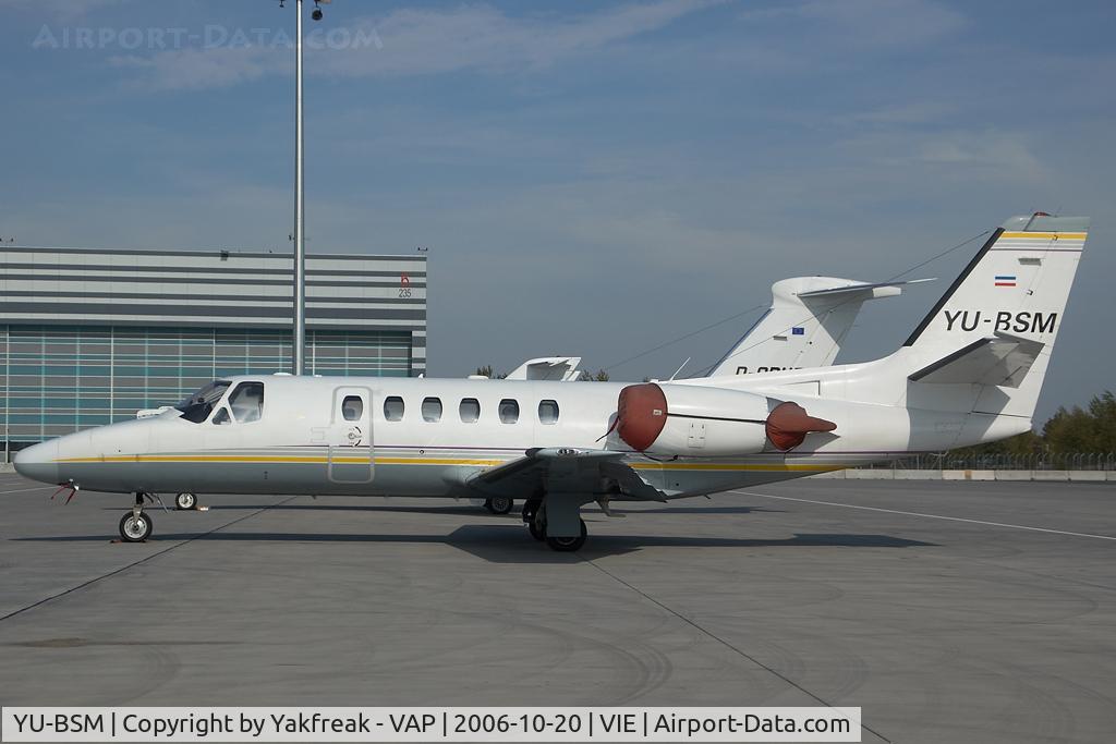 YU-BSM, 1997 Cessna 550 Citation Bravo C/N 550-0808, Cessna 550 Citation 2