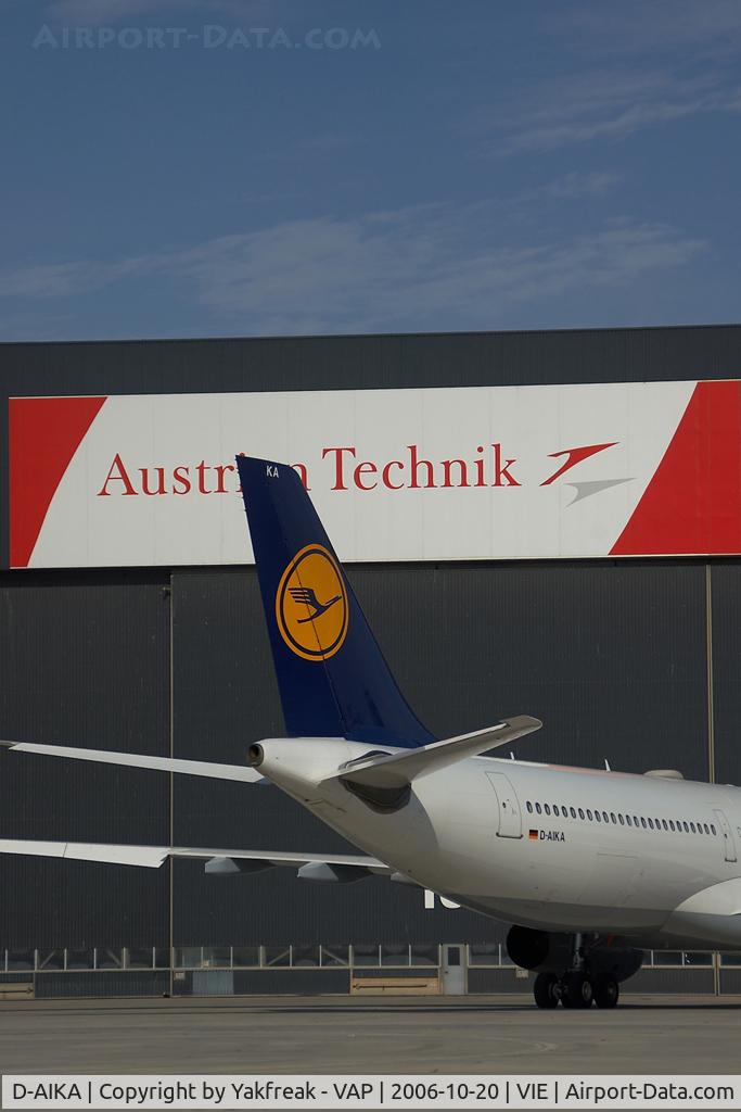 D-AIKA, 2004 Airbus A330-343X C/N 570, Lufthansa Airbus 330-200