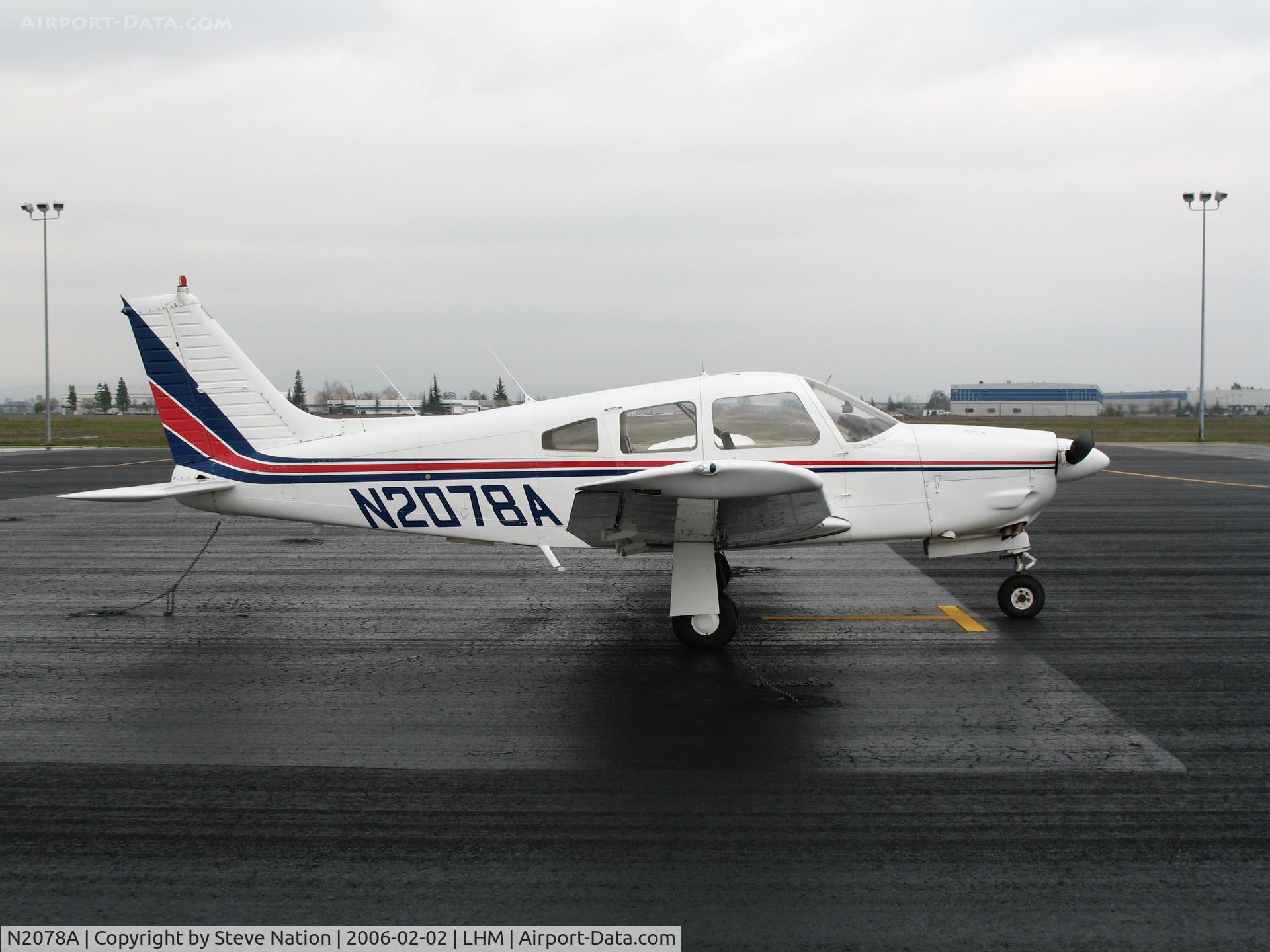 N2078A, 1978 Piper PA-28R-201 Cherokee Arrow III C/N 28R-7837315, 1978 Piper PA-28R-201 at her home-base @ Karl Harder Field/Lincoln Regional Airport, CA