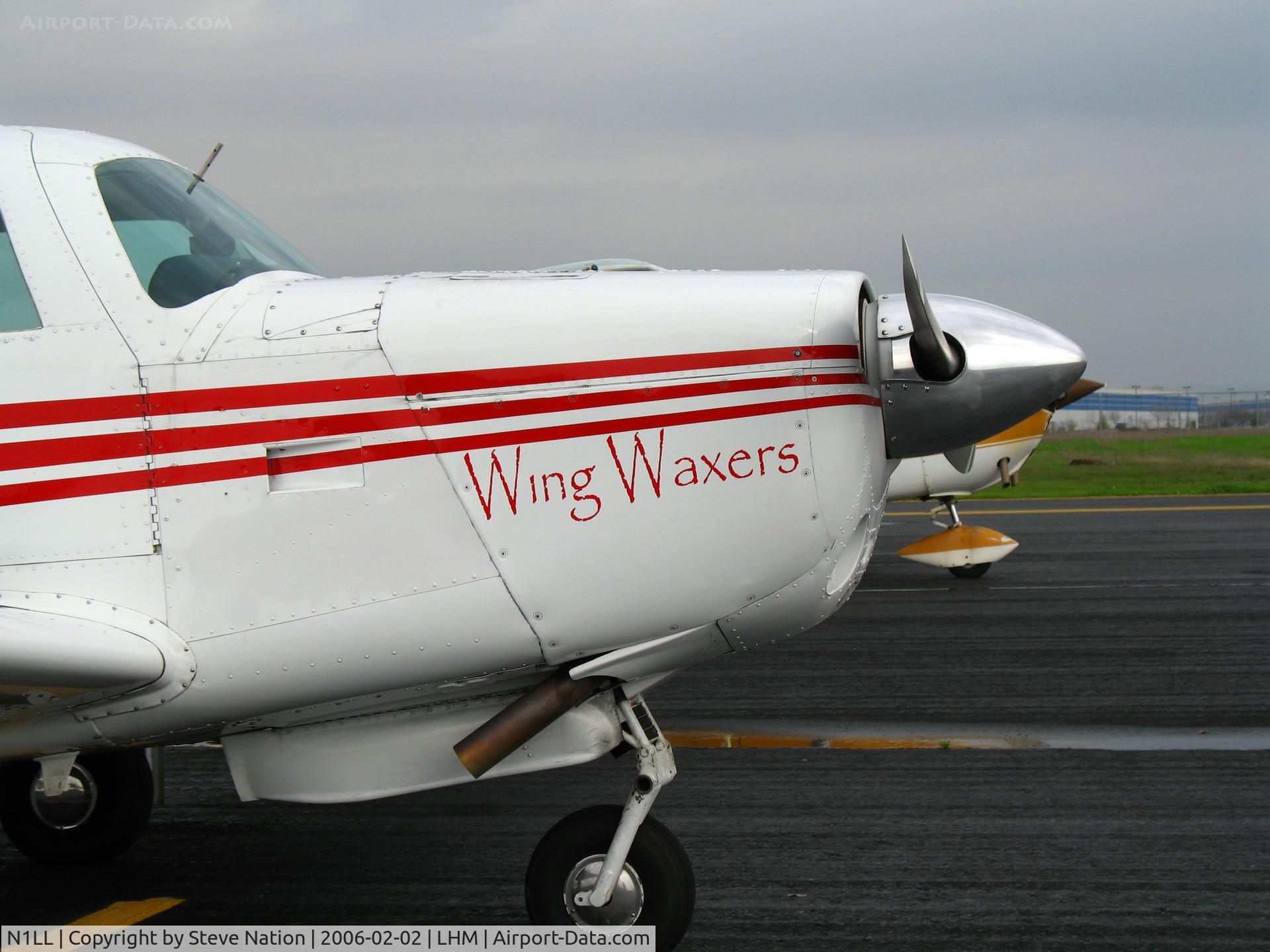 N1LL, 1974 Mooney M20E C/N 21-0031, Close-up of