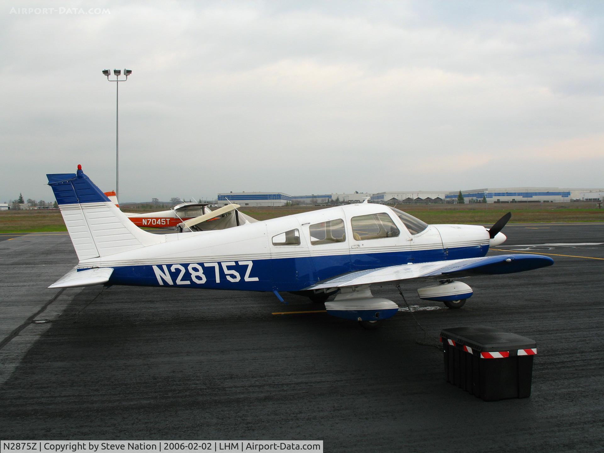 N2875Z, Piper PA-28-181 Cherokee C/N 28-7990513, Pacific Gold Aviation Associates 1979 Piper PA-28-181 @ Lincoln Regional Airport, CA