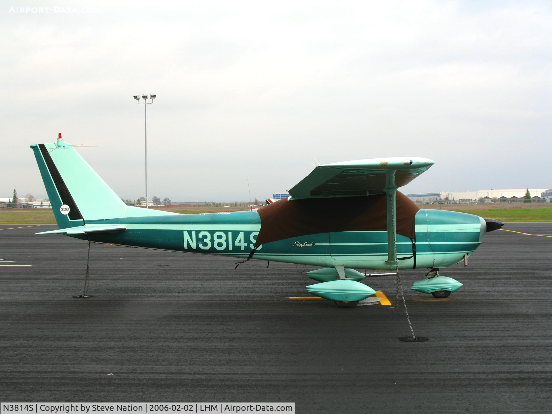 N3814S, 1963 Cessna 172E C/N 17251014, 1963 Cessna 172E @ Lincoln Regional Airport, CA