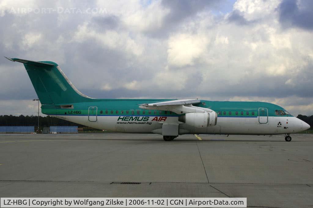 LZ-HBG, 1990 British Aerospace BAe.146-300 C/N E3146, visitor