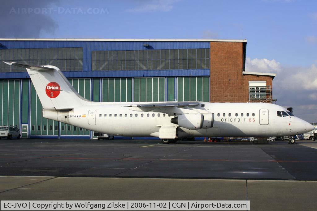 EC-JVO, 1990 British Aerospace BAe.146-300 C/N E3179, rare visitor