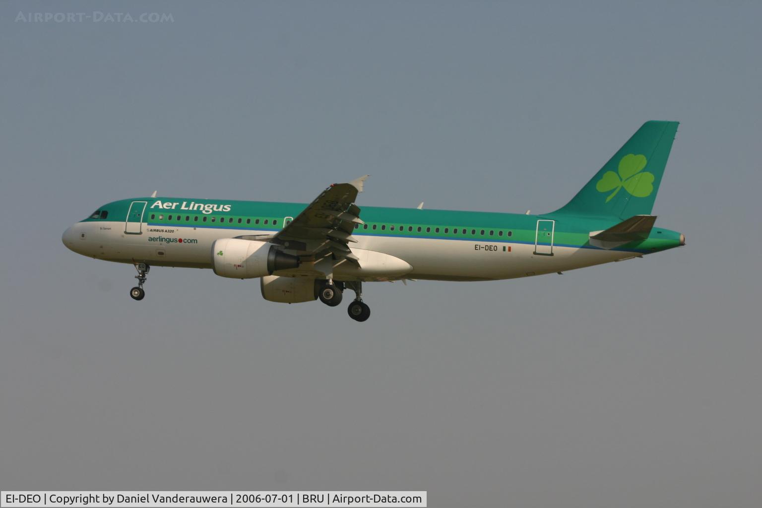 EI-DEO, 2005 Airbus A320-214 C/N 2486, arrival of flight EI630