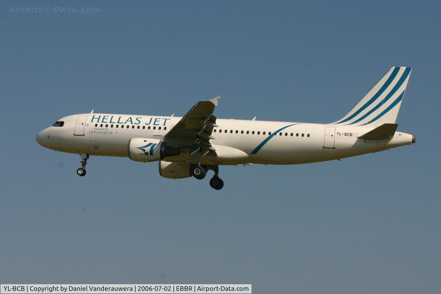 YL-BCB, 1997 Airbus A320-211 C/N 726, arrival of flight T4 3021