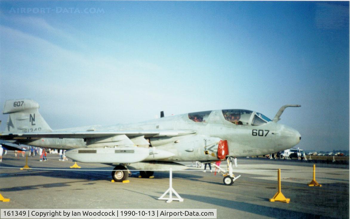 161349, Grumman EA-6B Prowler C/N P-93, EA-6B/NL-607 Point Mugu,Ca