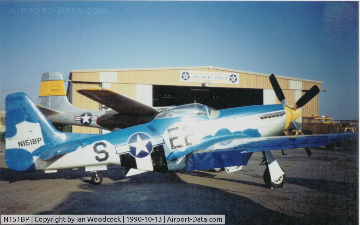 N151BP, 1944 North American P-51D Mustang C/N 122-41448, P-51D/Chino.Ca