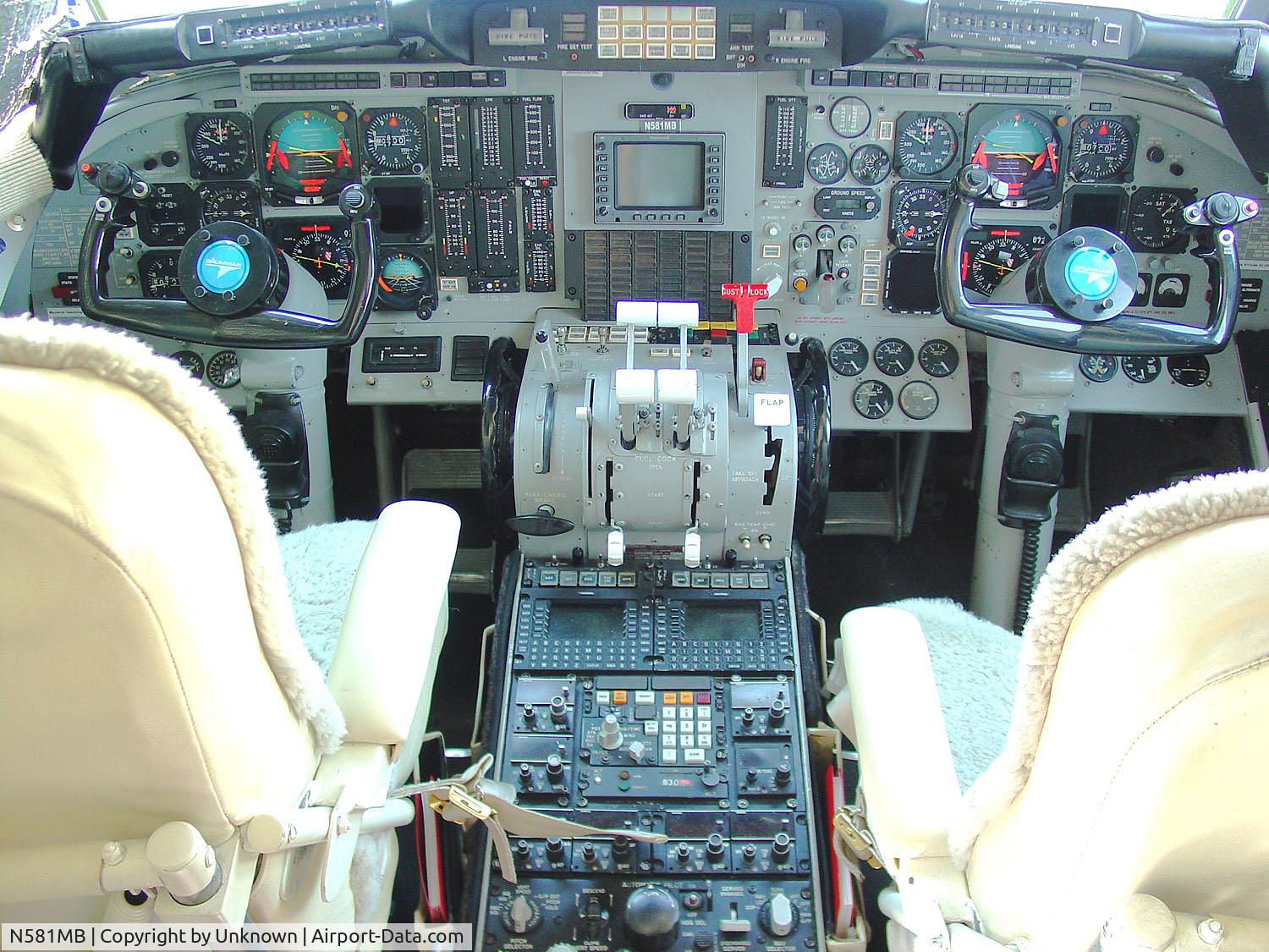 N581MB, 1972 Grumman G-1159 Gulfstream II C/N 109, 1972 Gulfstream G-IISP Panel