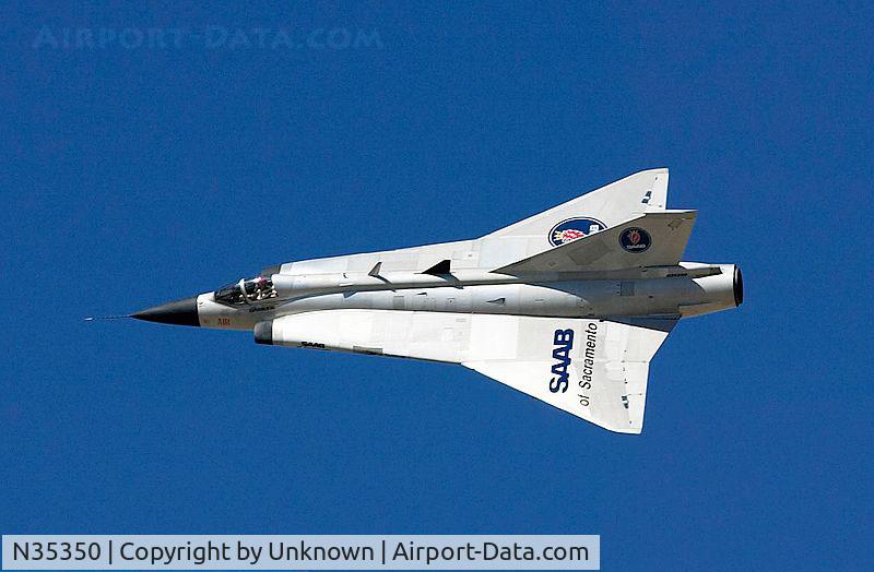 N35350, 1964 Saab J-35D Draken C/N 35-350, 1964 Saab J35 Draken Interceptor