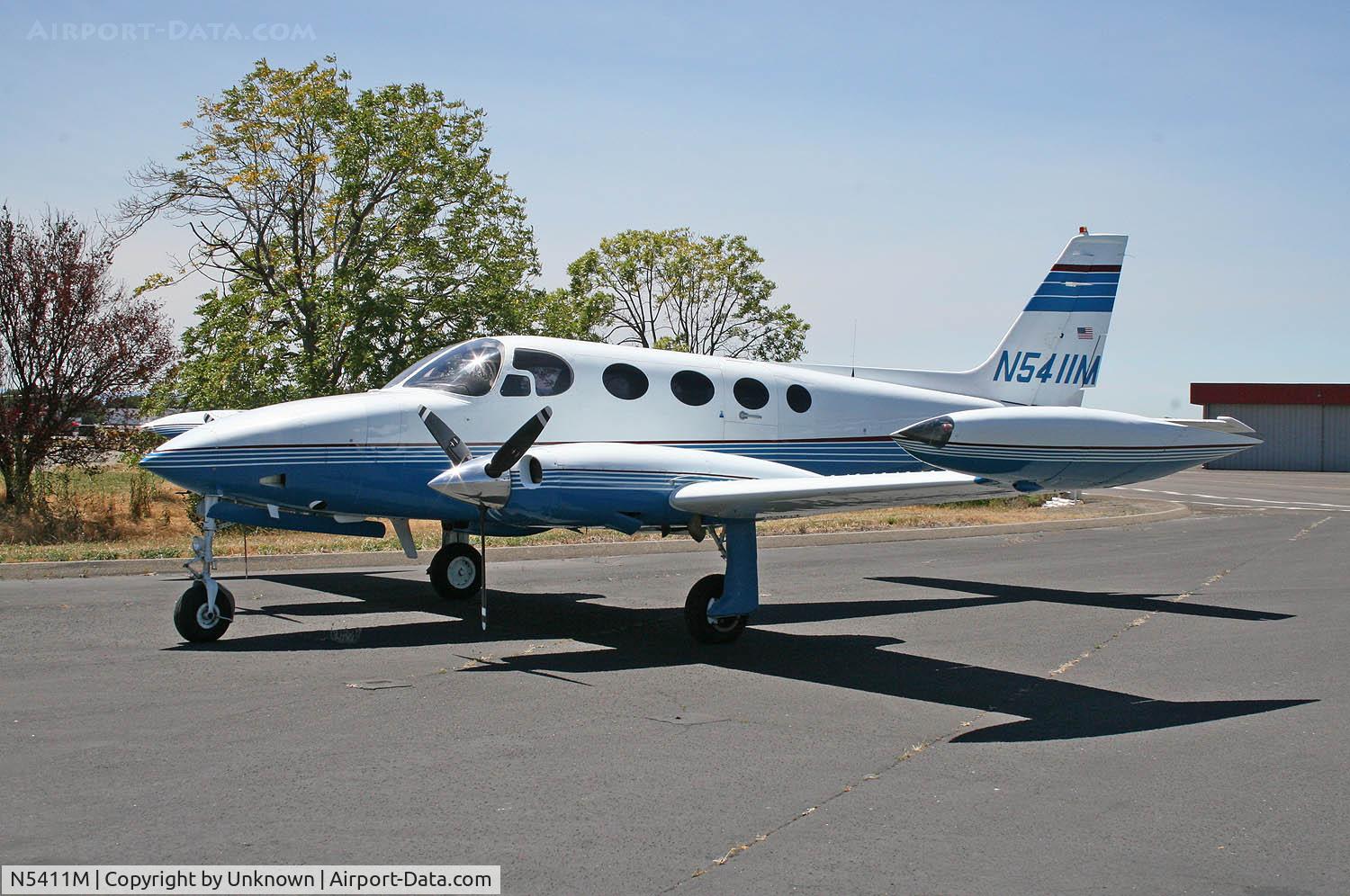 N5411M, 1971 Cessna 340 C/N 340-0026, 1972 Cessna 340