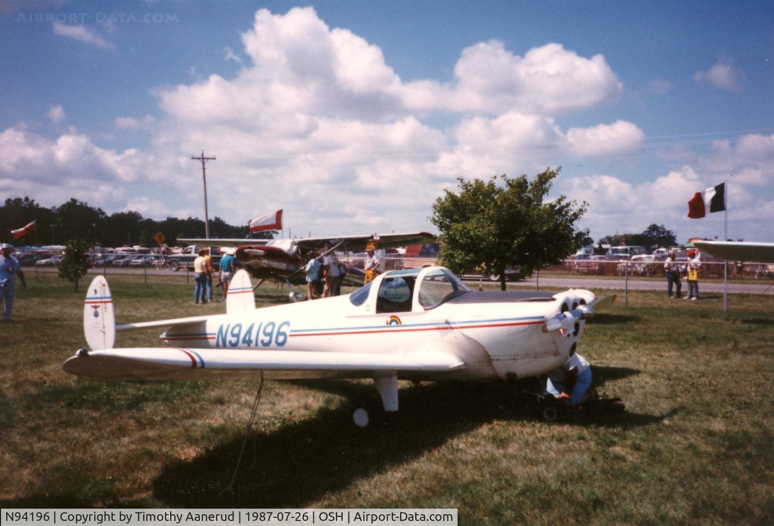 N94196, 1946 Erco 415D Ercoupe C/N 1519, Oshkosh 1987
