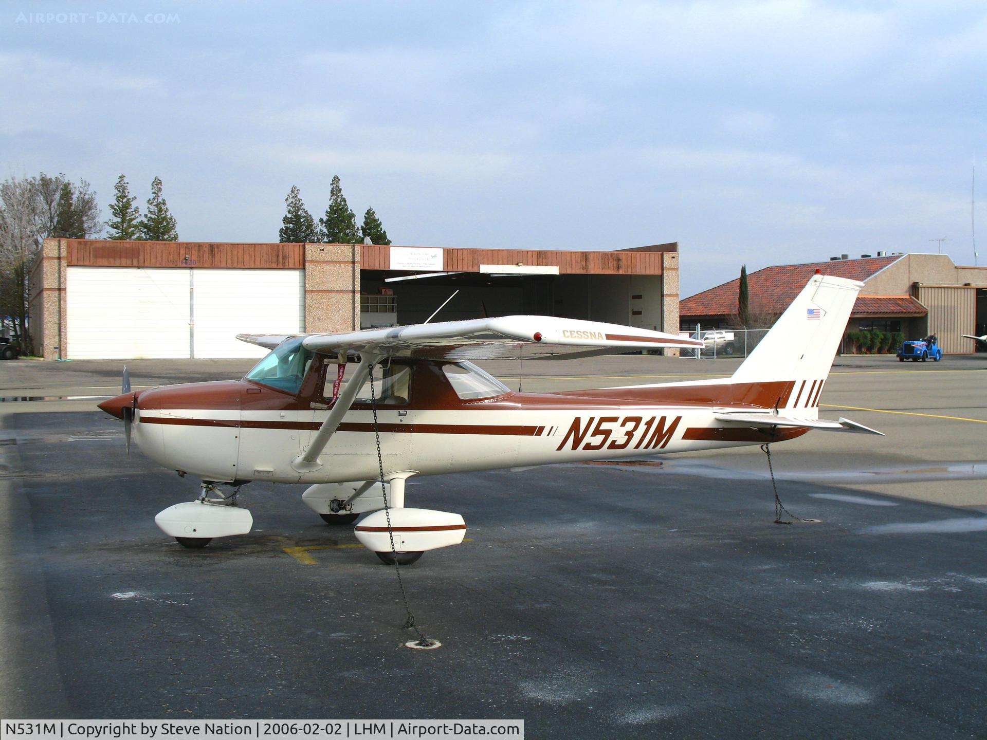 N531M, 1975 Cessna 150M C/N 15077673, Atkin Air 1975 Cessna 150 @ Lincoln Regional Airport, CA