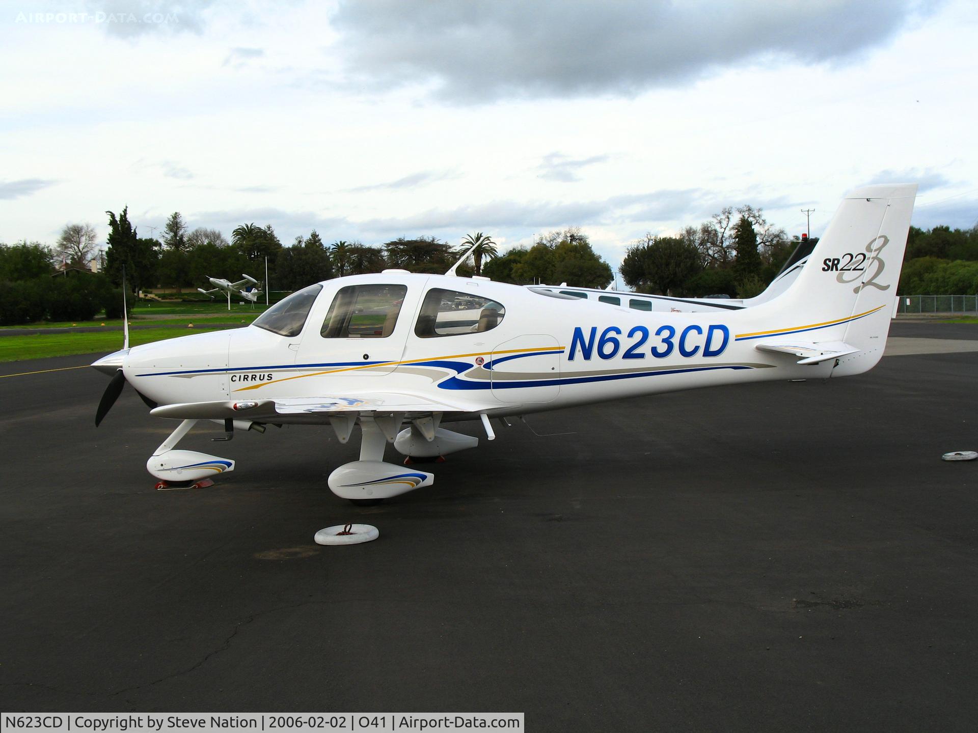 N623CD, 2005 Cirrus SR22 G2 C/N 1259, Helsing Group 2005 Cirrus Design SR22 @ Woodland-Watts Airport, CA