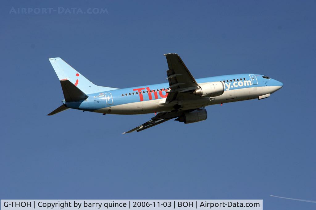 G-THOH, 1997 Boeing 737-31S C/N 29058, 737-300