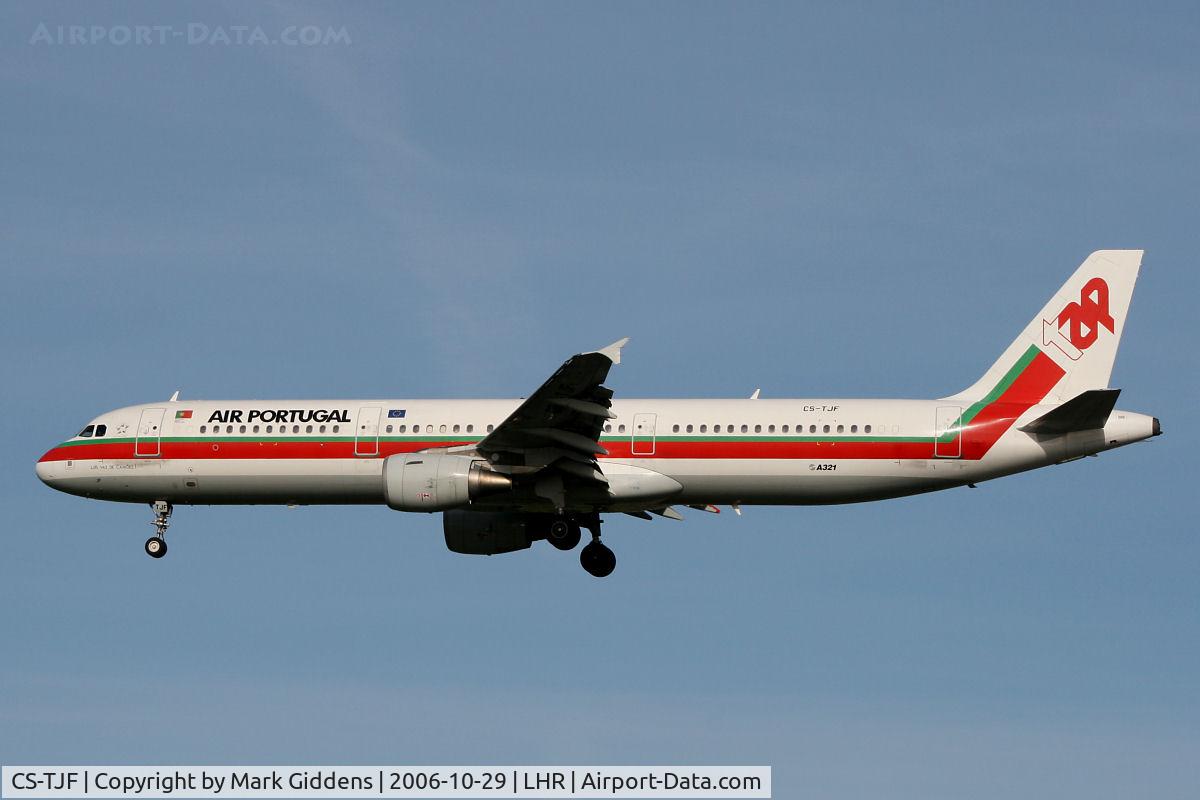 CS-TJF, 2000 Airbus A321-211 C/N 1399, CS-TJF  Airbus A321-211  Air Portugal