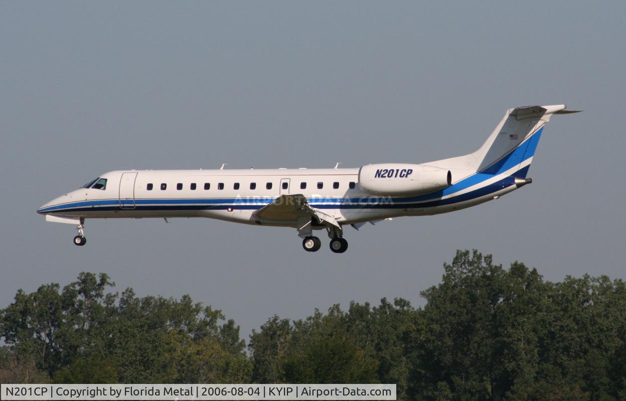 N201CP, 2003 Embraer EMB-135BJ Legacy C/N 145726, Arriving from Kalamazoo