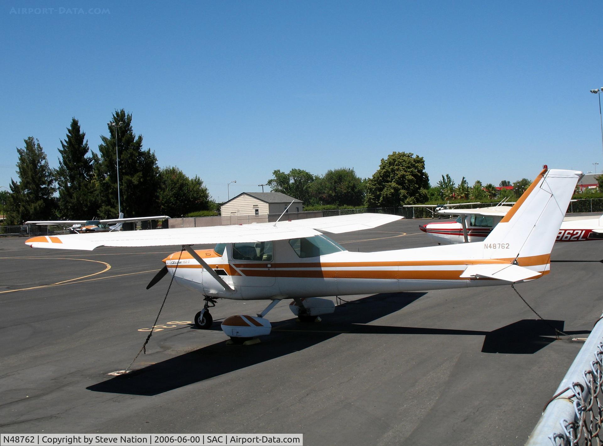 N48762, 1979 Cessna 152 C/N 15283369, Carter Flygare Inc. 1979 Cessna 152 @ Sacramento Executive Airport, CA