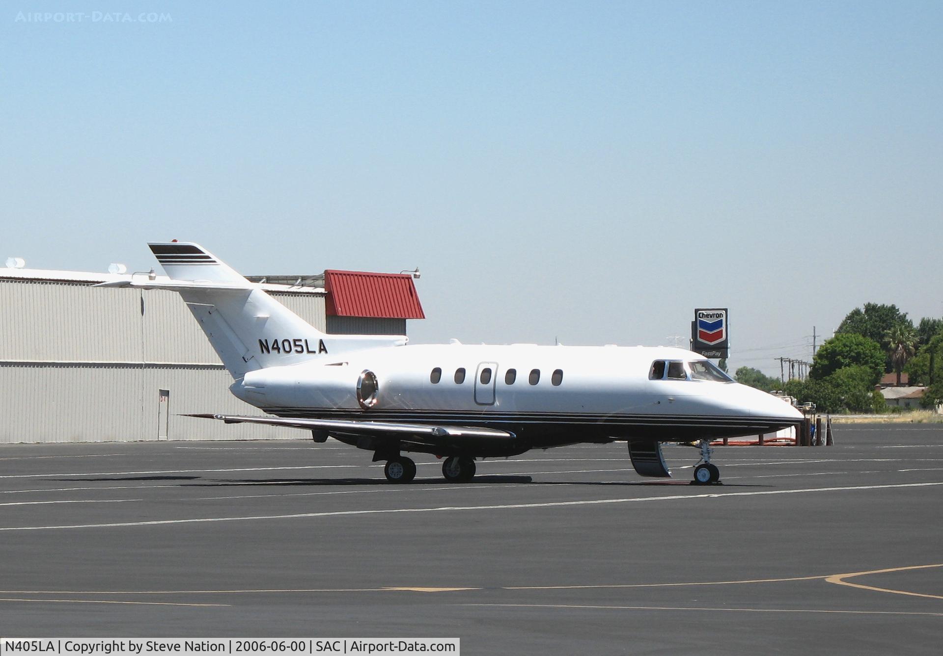 N405LA, 2005 Raytheon Hawker 800XP C/N 258726, Western Assets Management/Alexandria Real EST Equities 2005 Raytheon Hawker 800XP @ Sacramento Executive Airport, CA