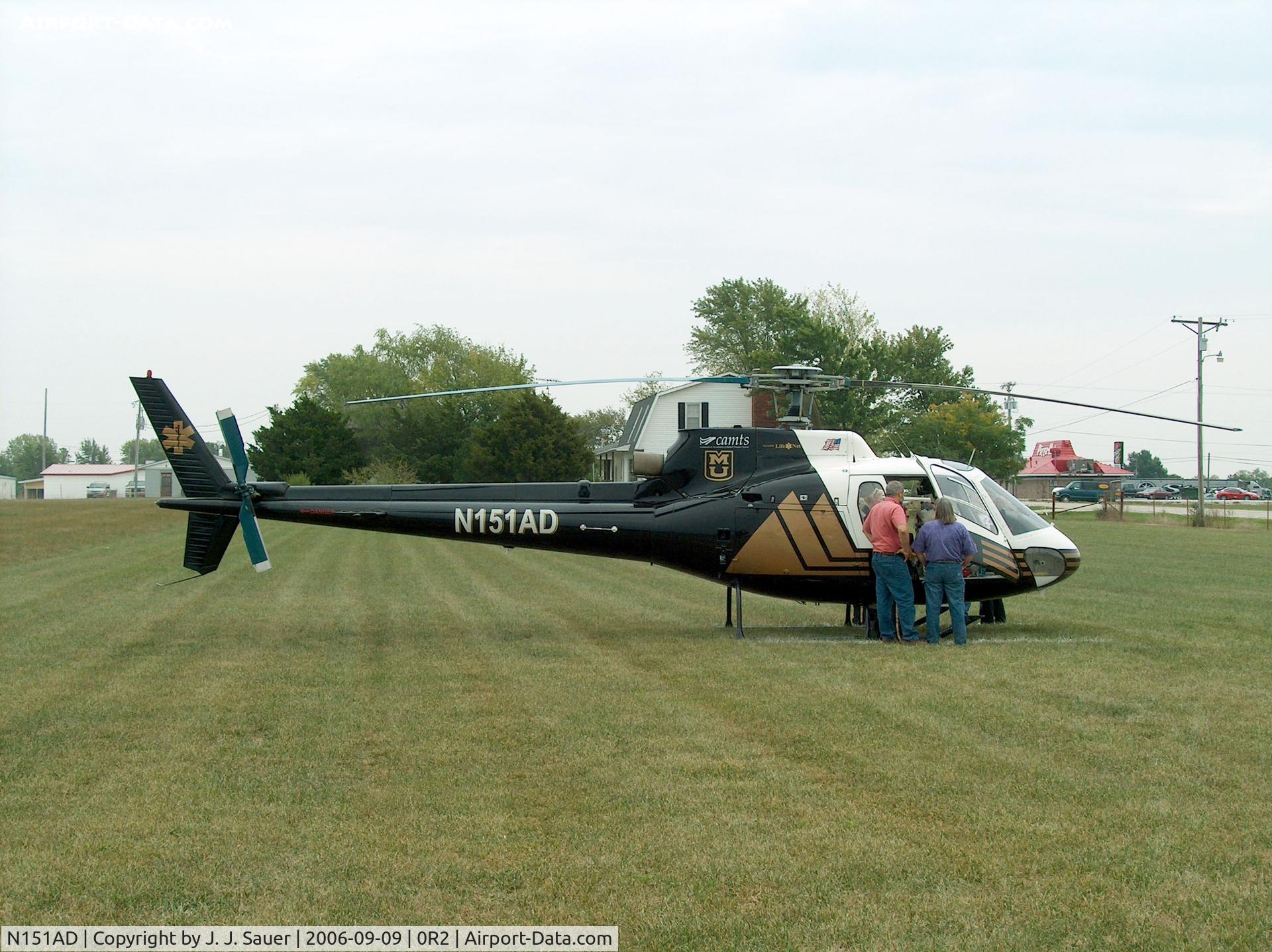 N151AD, Aerospatiale AS-350B Ecureuil C/N 1173, aerospitale as350b