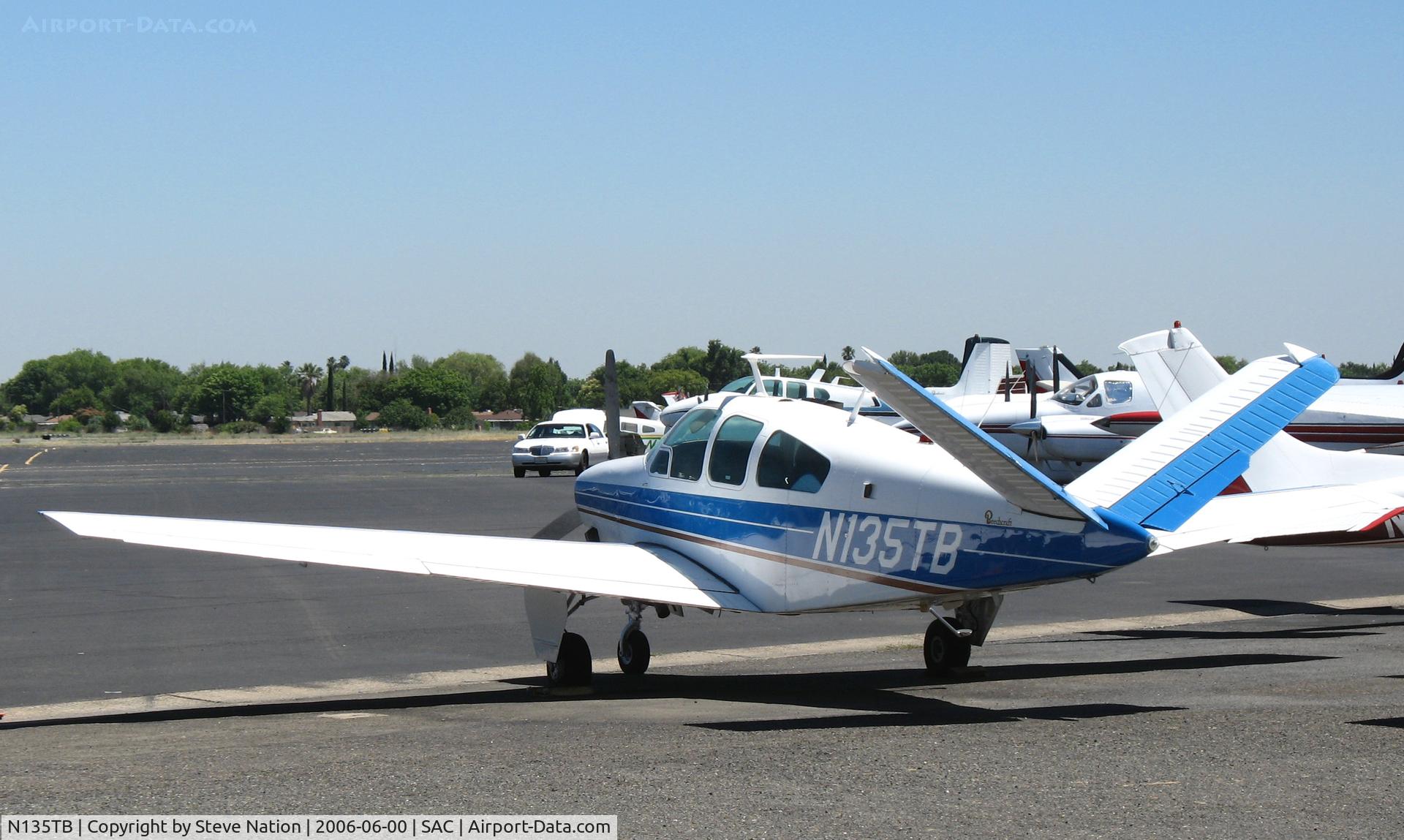 N135TB, 1969 Beech V35A Bonanza C/N D-8921, Waterworks Industries 1969 Beech V35A Bonanza @ Sacramento Executive Airport, CA