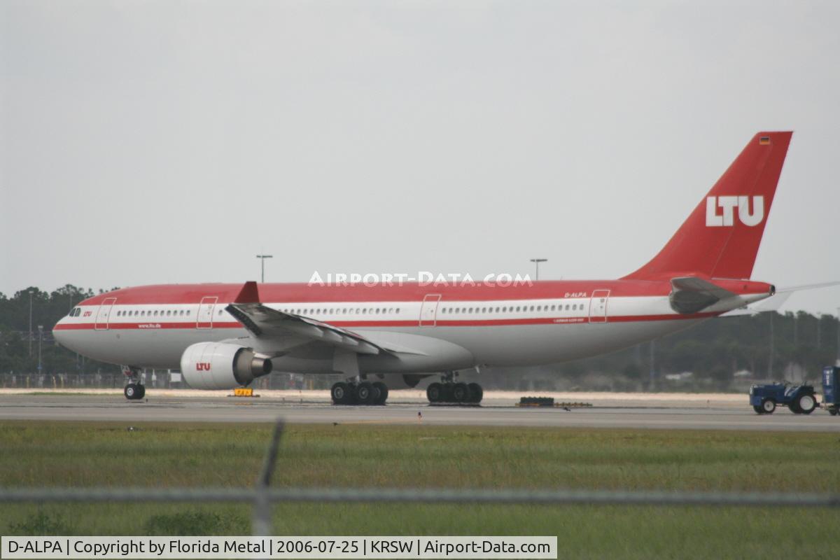 D-ALPA, 2001 Airbus A330-223 C/N 403, LTU at Fort Myers