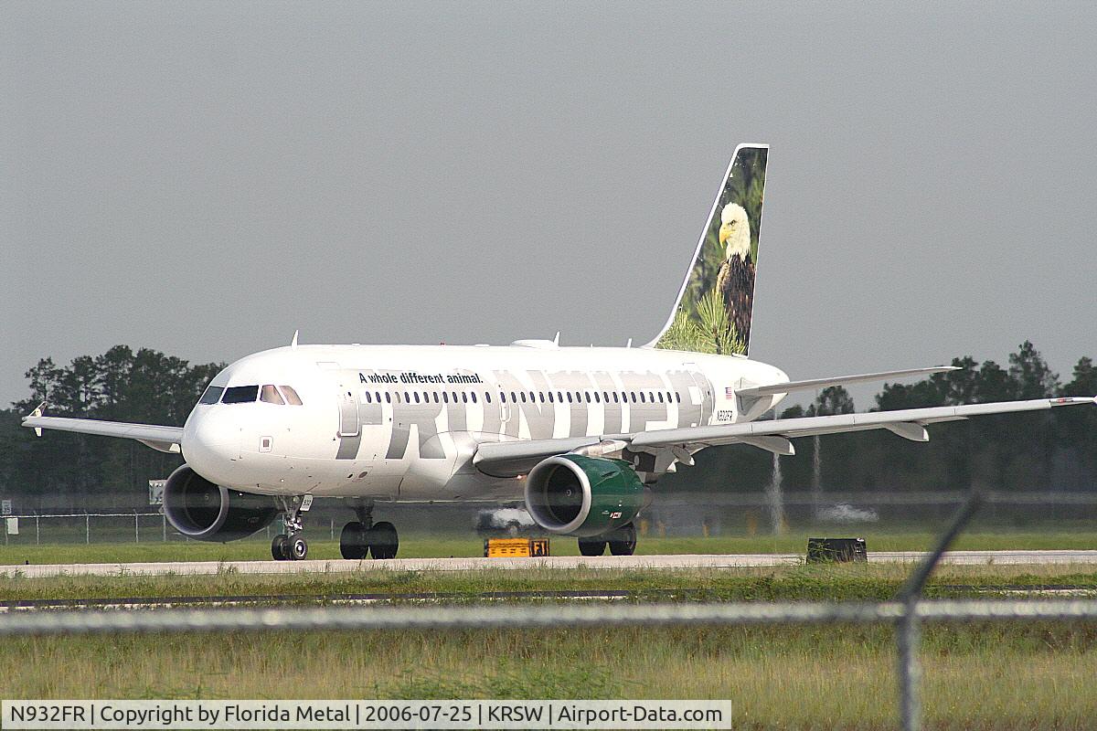N932FR, 2004 Airbus A319-111 C/N 2258, The Eagle at Fort Myers