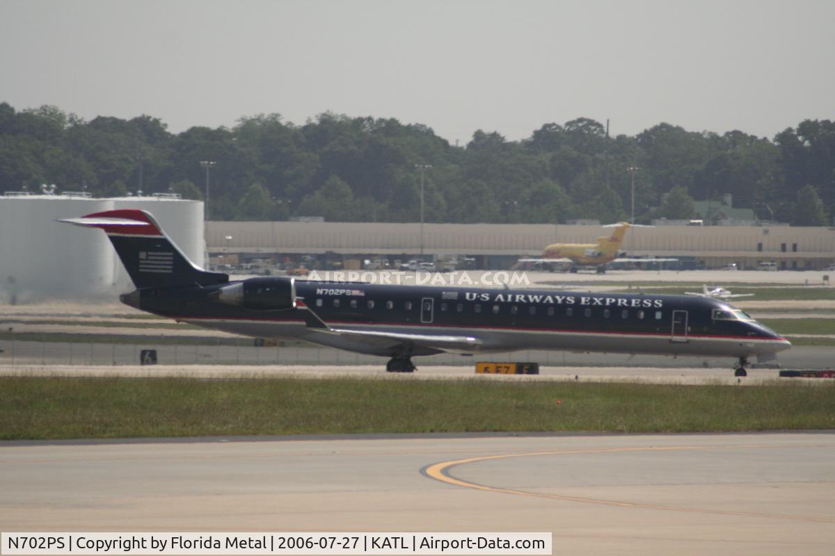 N702PS, 2004 Bombardier CRJ-701 (CL-600-2C10) Regional Jet C/N 10135, US Airways CRJ-700
