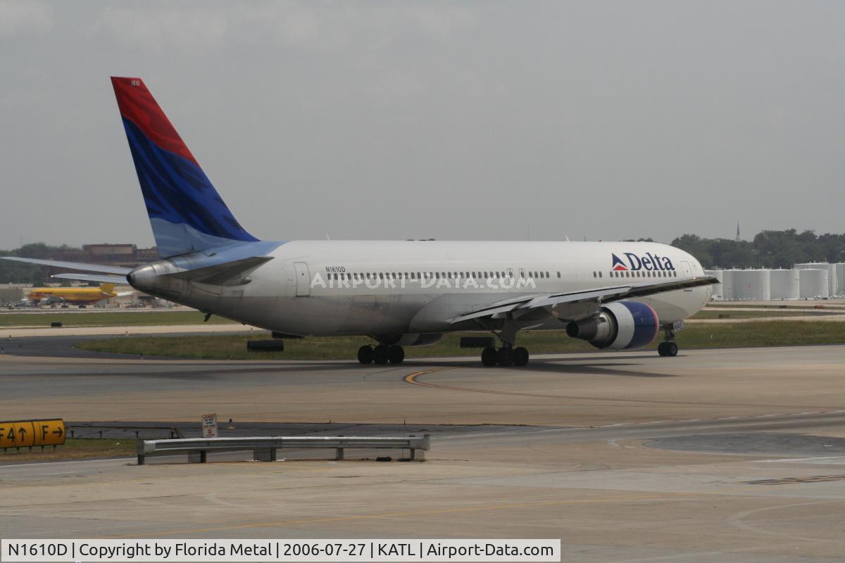 N1610D, 2000 Boeing 767-332 C/N 30594, Another 767 at Atlanta