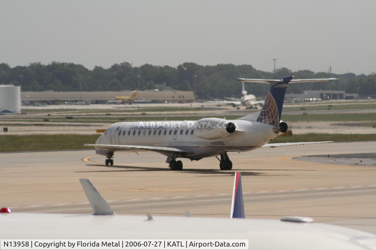 N13958, 1998 Embraer EMB-145LR C/N 145085, Jungle jet