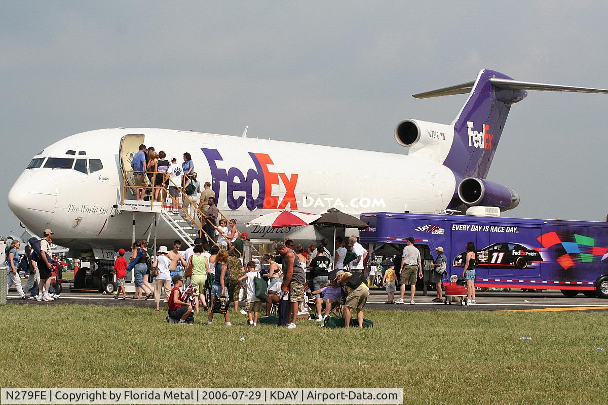 N279FE, 1981 Boeing 727-233F C/N 22346, On static display at Dayton Air Show